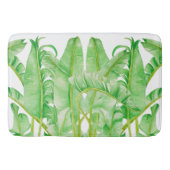 Bananenbladeren op een badmat (Voorkant)