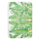 Bananenbladeren op een badmat (Voorkant Verticaal)