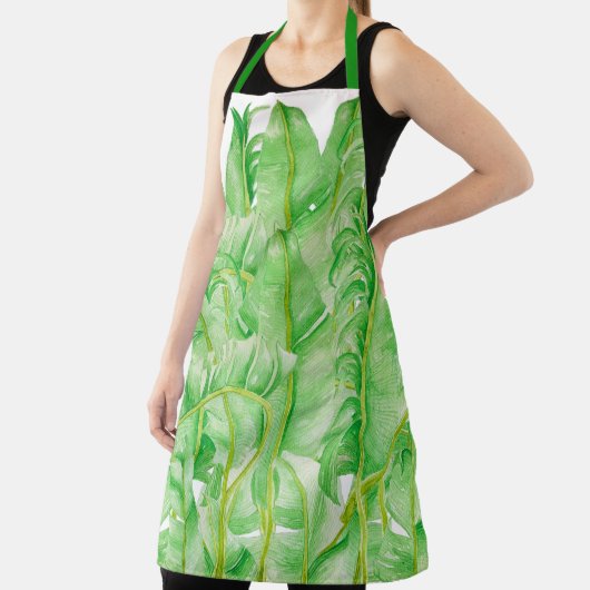 Bananenbladeren op een Schort (Insitu)