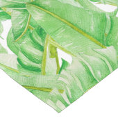 Bananenbladeren op een tafelloper (Hoek)