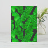 Bananenbladeren patroon (Staand voorkant)