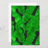 Bananenbladeren patroon (Voorkant / Achterkant)