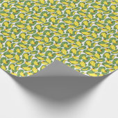 Bananenbladeren: tropisch fruitpatroon cadeaupapier (Hoek)