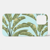 bananenbladeren: tropisch naadloos. Case-Mate iPhone case (Achterkant (horizontaal))