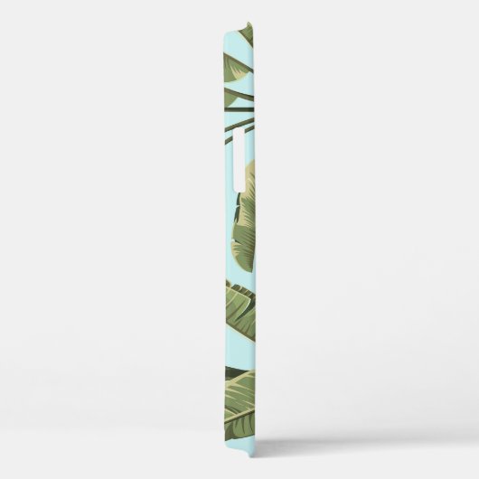 bananenbladeren: tropisch naadloos. Case-Mate iPhone case (Achterkant / Rechts)