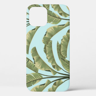 bananenbladeren: tropisch naadloos. Case-Mate iPhone case