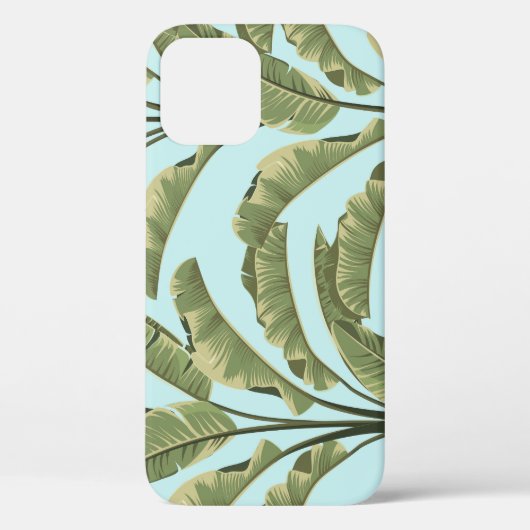 bananenbladeren: tropisch naadloos. Case-Mate iPhone case (Achterkant)