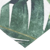 Bananenbladeren Waterverf tropische botanische pal Tafelkleed (Gekanteld)