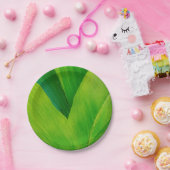 Bananenbladprint Papieren Bordje (Feest)