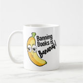 Bananenboeken verbieden koffiemok (Links)