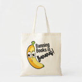 Bananenboeken verbieden tote bag (Voorkant)