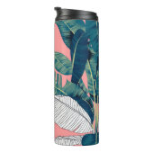 Bananenboom Botanisch: Helderrood Naadloos Thermosbeker (Geroteerd rechts)