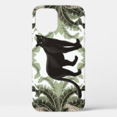 Bananenboom Cheetah Tropisch patroon Case-Mate iPhone Case (Achterkant)