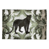 Bananenboom Cheetah Tropisch patroon Kussensloop (Achterkant)