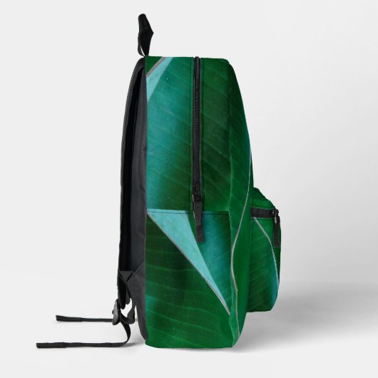Bananenboom Close-up Afdrukken Gesneden naaizak Bedrukte Rugzak (Links)