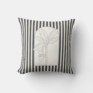 Bananenboom Elegante Bloem Botanisch Kussen