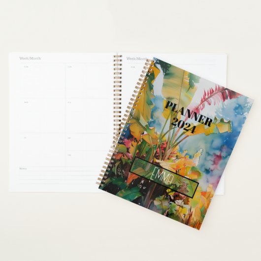 BANANENBOOM WATERVERF - PLANNER (Display)