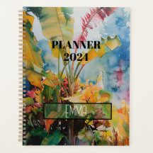 BANANENBOOM WATERVERF - PLANNER