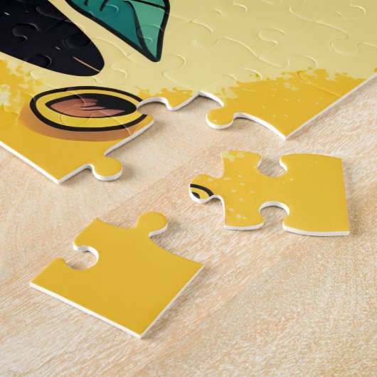 Bananenbrood Buddies Legpuzzel (Zijkant)