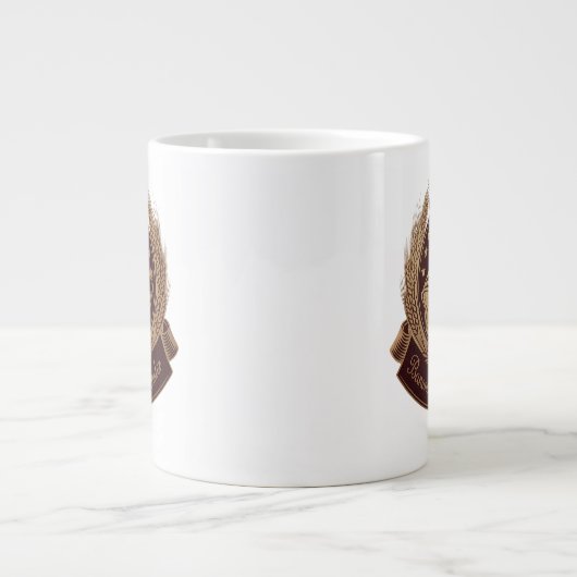 "Bananenbrood Master Emblem - Rustieke Bakkerij Lo Grote Koffiekop (Voorkant)