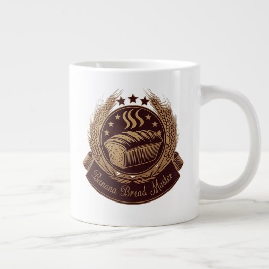 "Bananenbrood Master Emblem - Rustieke Bakkerij Lo Grote Koffiekop (Rechts)