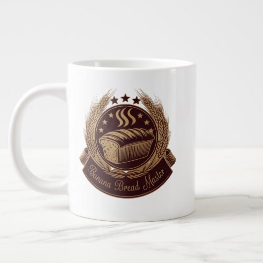 "Bananenbrood Master Emblem - Rustieke Bakkerij Lo Grote Koffiekop (Links)