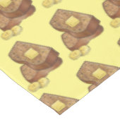 Bananenbrood met plakband bakkerbakkersverkoop tafelkleed (Gekanteld)