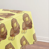 Bananenbrood met plakband bakkerbakkersverkoop tafelkleed (Voorbeeld)