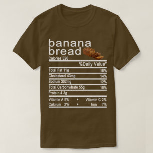 bananenbrood Voedingsmerk T-shirt