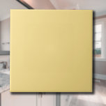 Bananencrème Solid Color | Klassiek Elegant Tegeltje<br><div class="desc">Bananencrème Solid Color | Klassiek | Elegant | Trendy | Stijlvol | Cadeau</div>