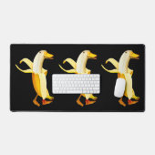 Bananeneend. Grappige Antropomorfe vruchten Dieren Bureaumat (Keyboard & Muis)