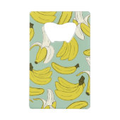 bananenflesopener creditkaart flessenopener (Voorkant)