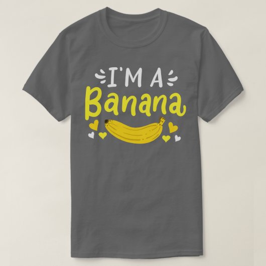 Bananenfruit Bananenkostuum T-shirt (Design voorkant)