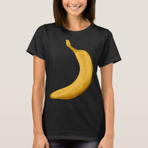 Bananenfruit gezonde bananen vruchtenveganvis t-shirt