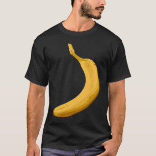 Bananenfruit gezonde bananen vruchtenveganvis t-shirt