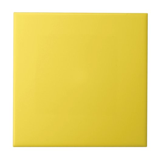 Bananengele Kleurtegel Tegeltje (Voorkant)