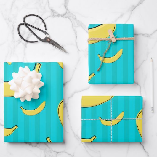 Bananenillustratie Inpakpapier Vel (Voorkant)