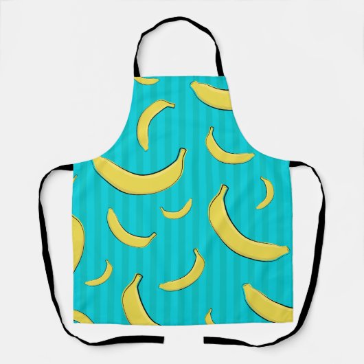 Bananenillustratie Schort (Voorkant)