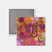 Bananenjurk Lady Magnet (Voorkant / Achterkant)