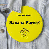 bananenknop ronde button 6,0 cm (In situ)