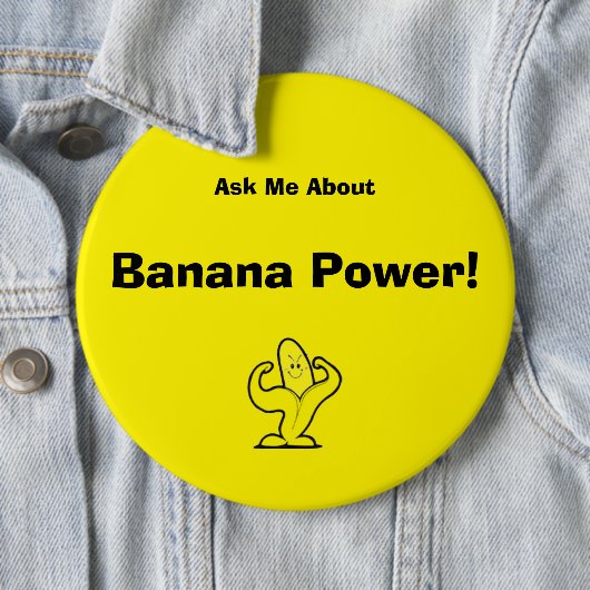 bananenknop ronde button 6,0 cm (In situ)