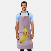 bananenliefde schort (Gedragen)