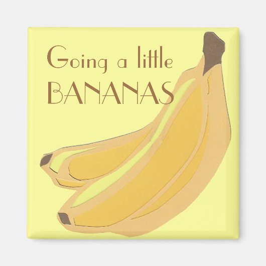 bananenmagneet magneet (Voorkant)