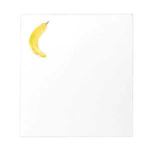 Bananennotitieblok voor je Boodschappenlijst Notitieblok