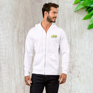 Bananenpannenkoek Mannen full-zip Hoodie
