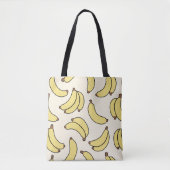 Bananenparade Boter Geel Tote Bag (Voorkant)