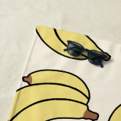 Bananenparade Botergeel Strandlaken (In situ)