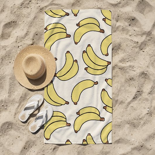 Bananenparade Botergeel Strandlaken