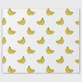 Bananenpatroon 1 cadeaupapier (Vlak)