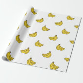 Bananenpatroon 1 cadeaupapier (Uitgerold)